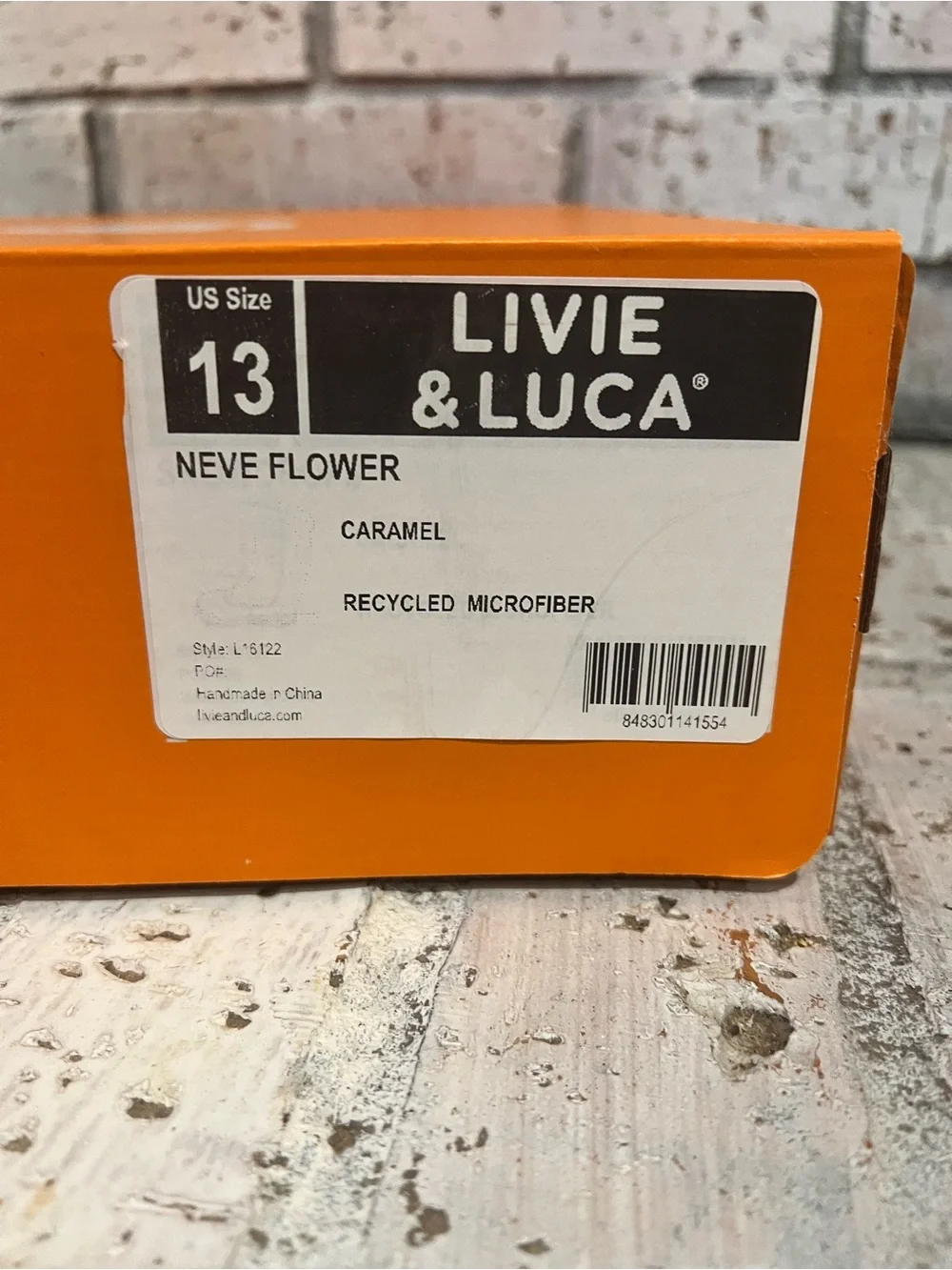 Livie & Luca Neve Flower Zip Up Boot New in Box Size 13 Girls